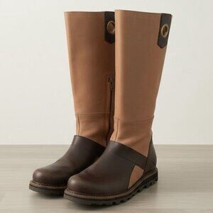 Sorel Wicked Tall Leather Riding Boots Workboots
